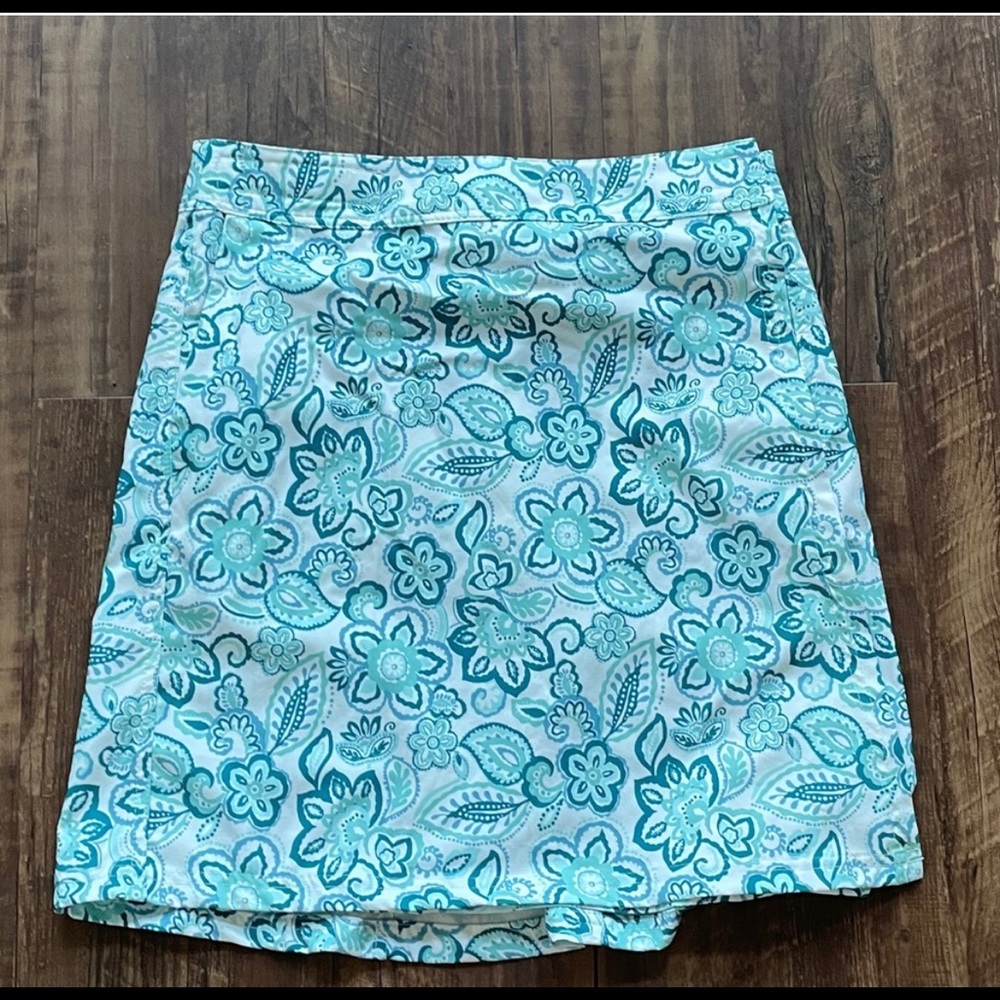 RipSkirt Hawaii Wrap Up Skirt with Adjustable Waist & Pockets. Small Length 2.